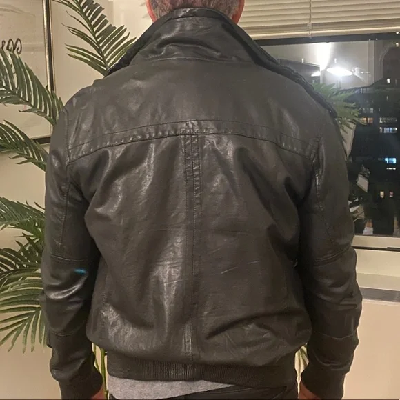 AllSaints leather jacket - Picture 3 of 4